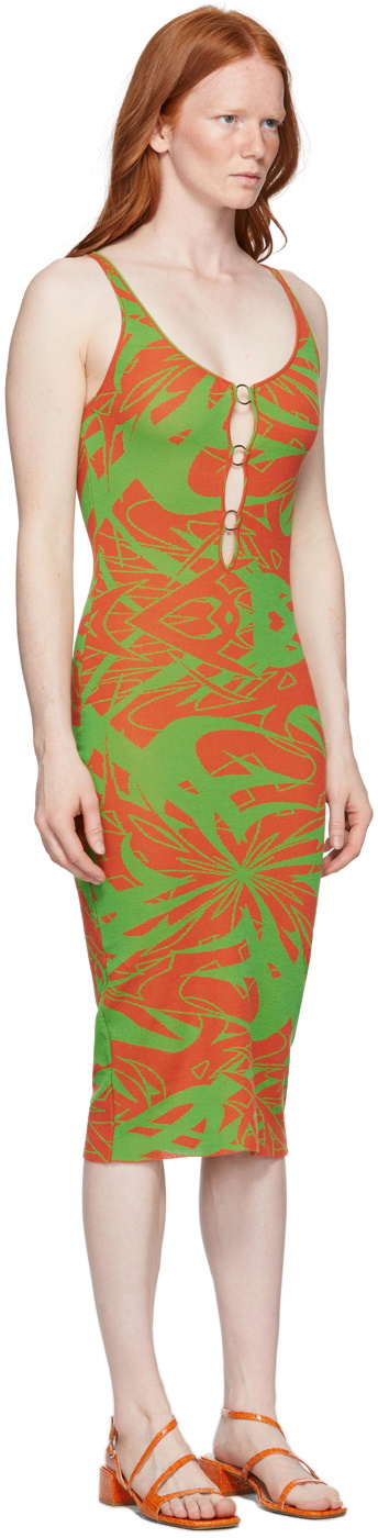 green mini dress princess polly Pre-owned: Paloma Wool Monotoro Skirt/ Strapless Dress in Green Fluo main image 0