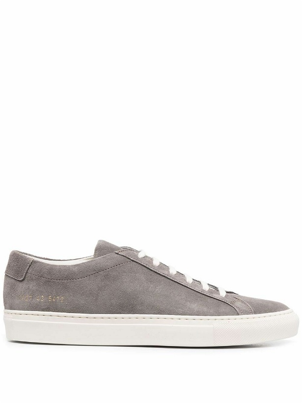 Photo: COMMON PROJECTS - Suede Achilles Low Sneakers
