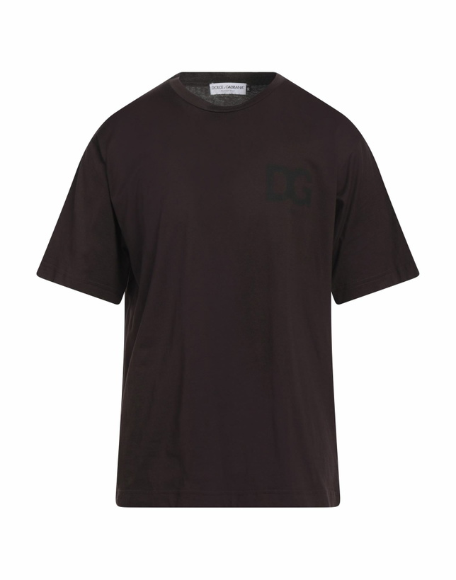 Photo: Dolce & gabbana Mens T-shirt Dark in Brown
