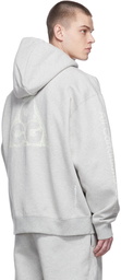 Nike Grey Therma-Fit Fleece Hoodie