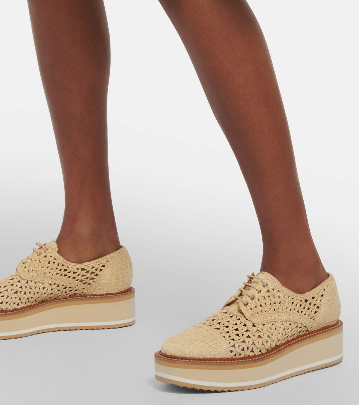 Clergerie - Borril raffia platforms
