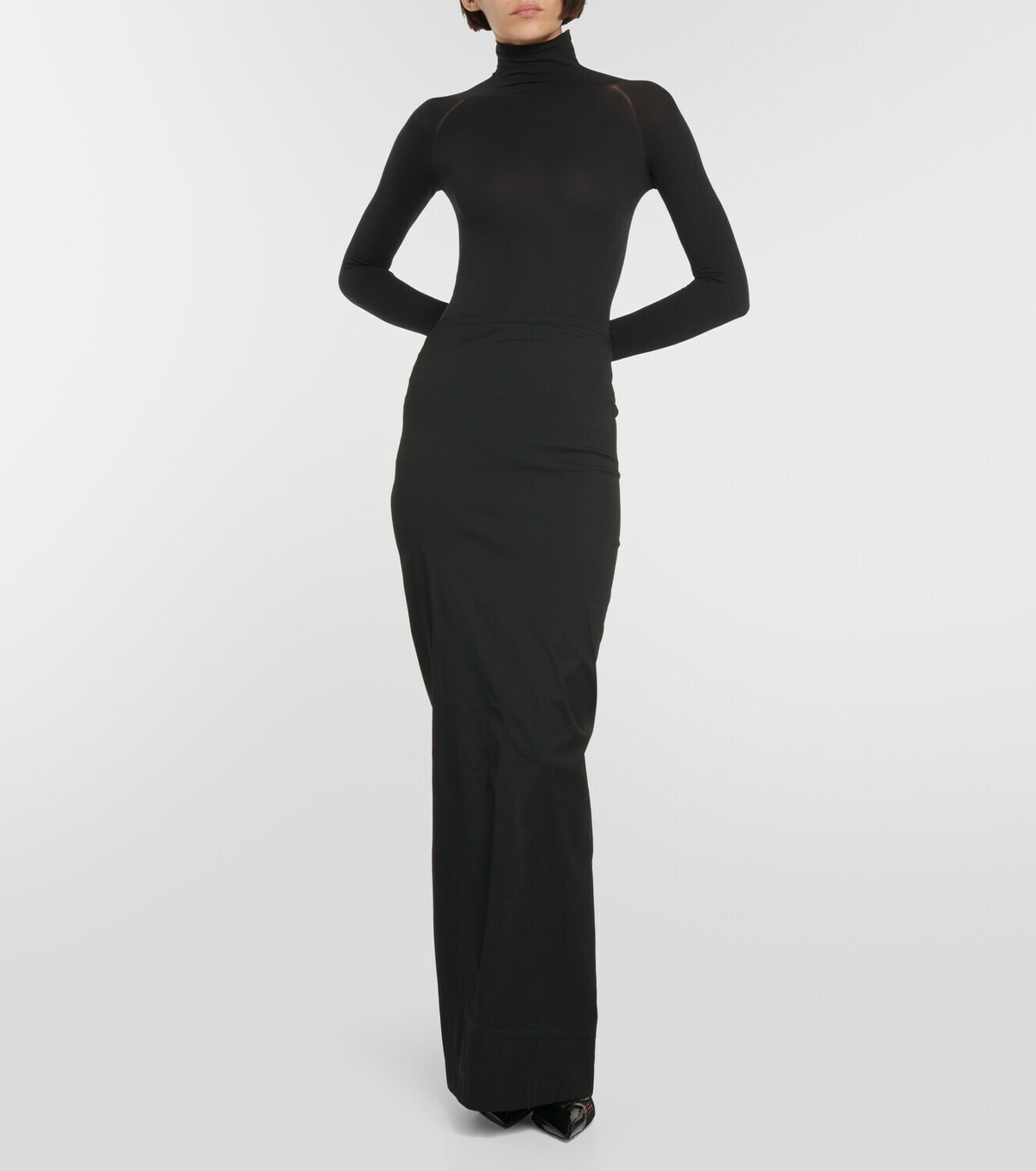 Alaïa Turtleneck jersey bodysuit