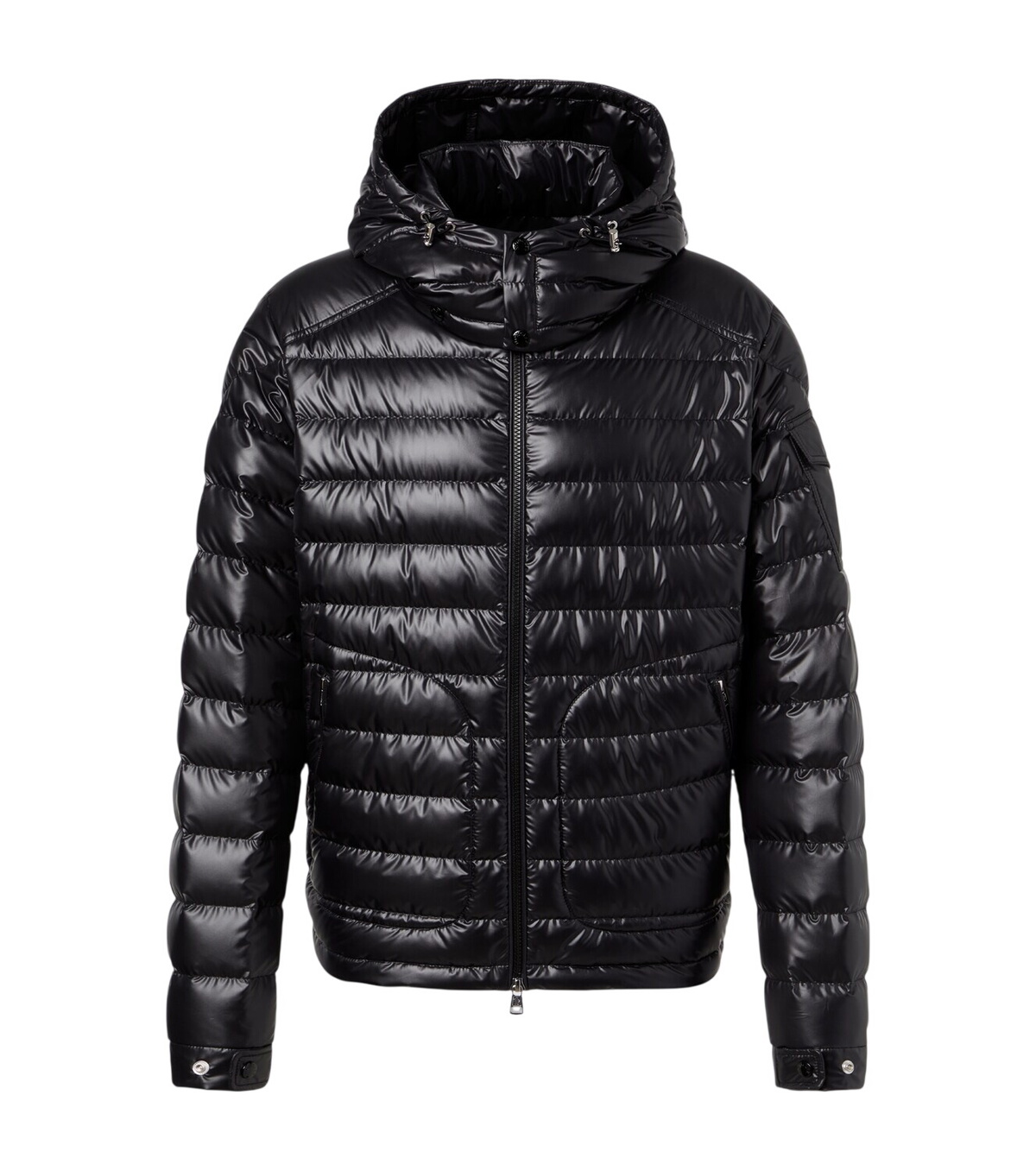 Moncler Men's Genius x Fragment Acanthus Padded Jacket in Blue Moncler