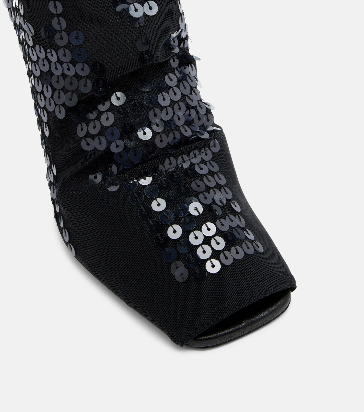 Rick Owens Cantilever embellished leather boots