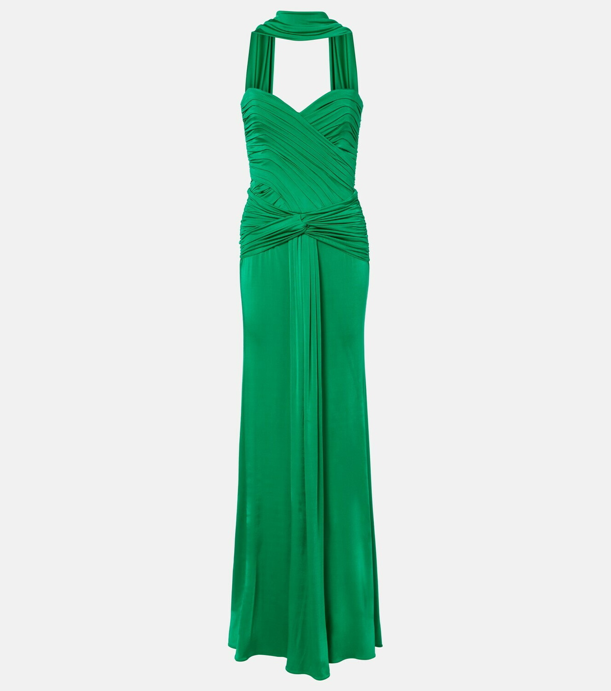 The New Arrivals Ilkyaz Ozel Gathered ruched gown