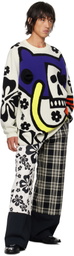 Walter Van Beirendonck White Android Knit Sweater
