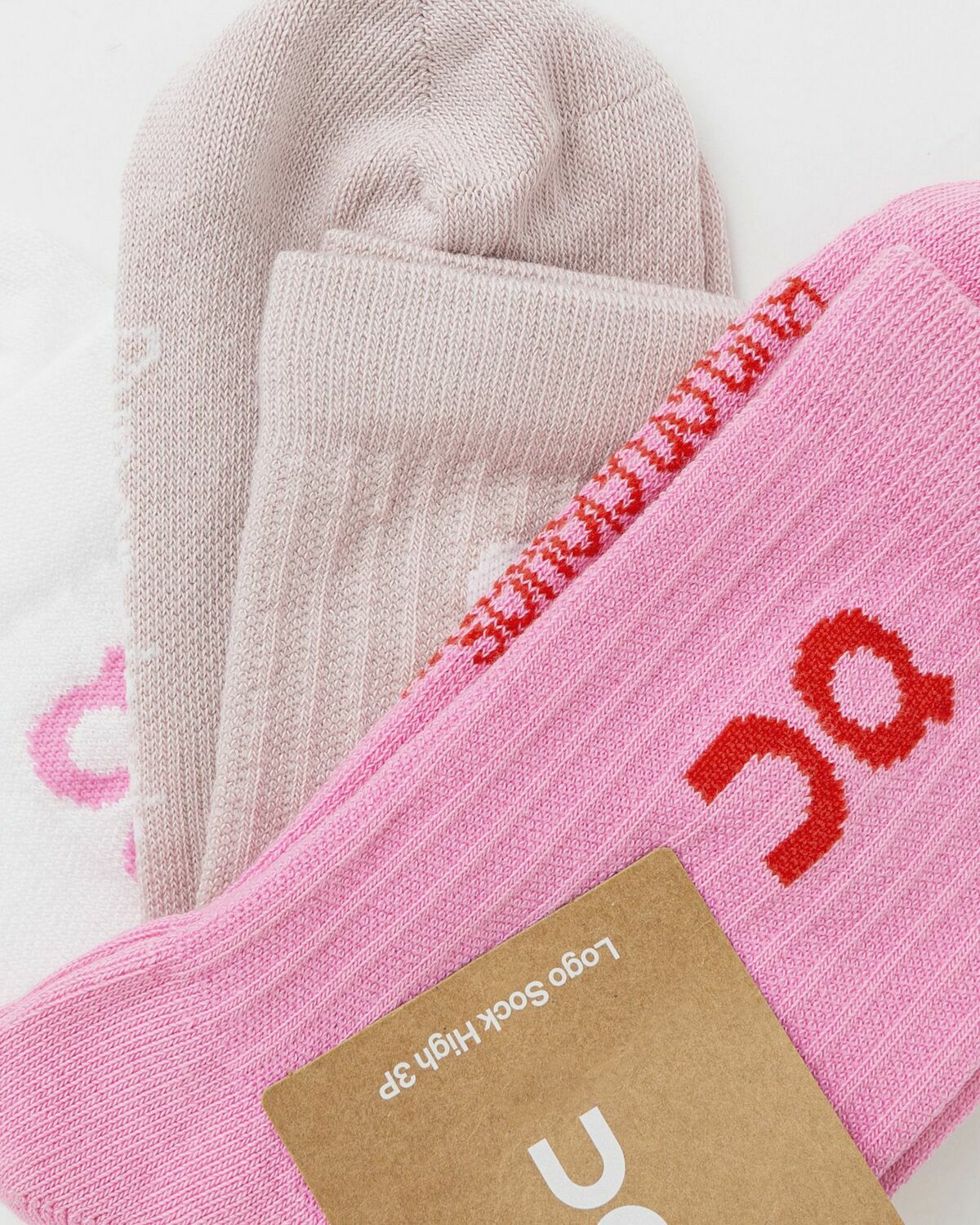 ON Logo Sock High 3P Multi-color Men