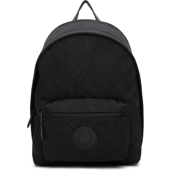 Photo: Burberry Black Recycled Monogram Paddy Backpack
