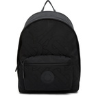 Burberry Black Recycled Monogram Paddy Backpack