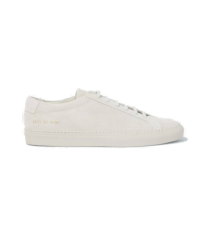 Photo: Common Projects Original Achilles suede sneakers