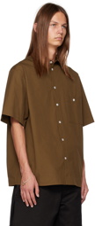 Bottega Veneta Brown Buttoned Shirt