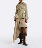 Burberry Belted cotton jacket