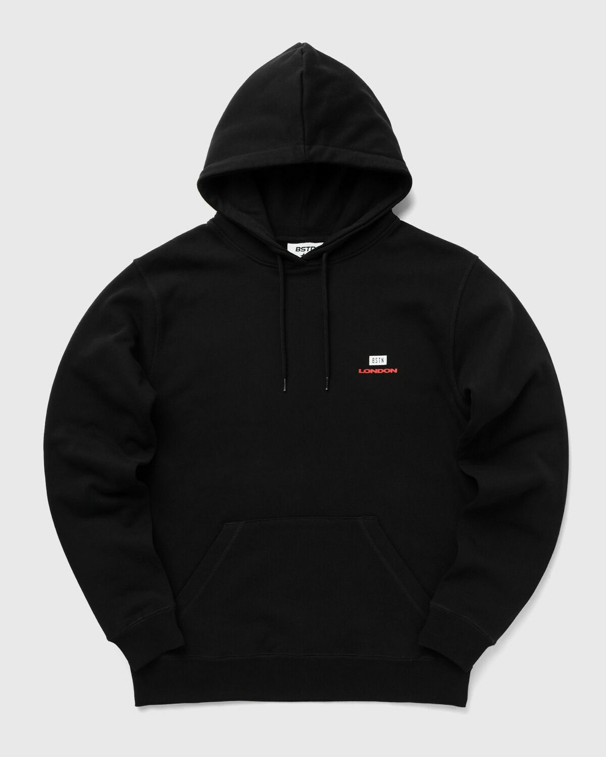 Bstn Brand Box Logo London Hoody Black Hoodies