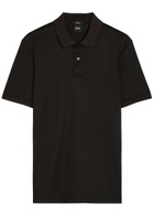 Boss Phillipson Striped Trims Polo Shirt Black
