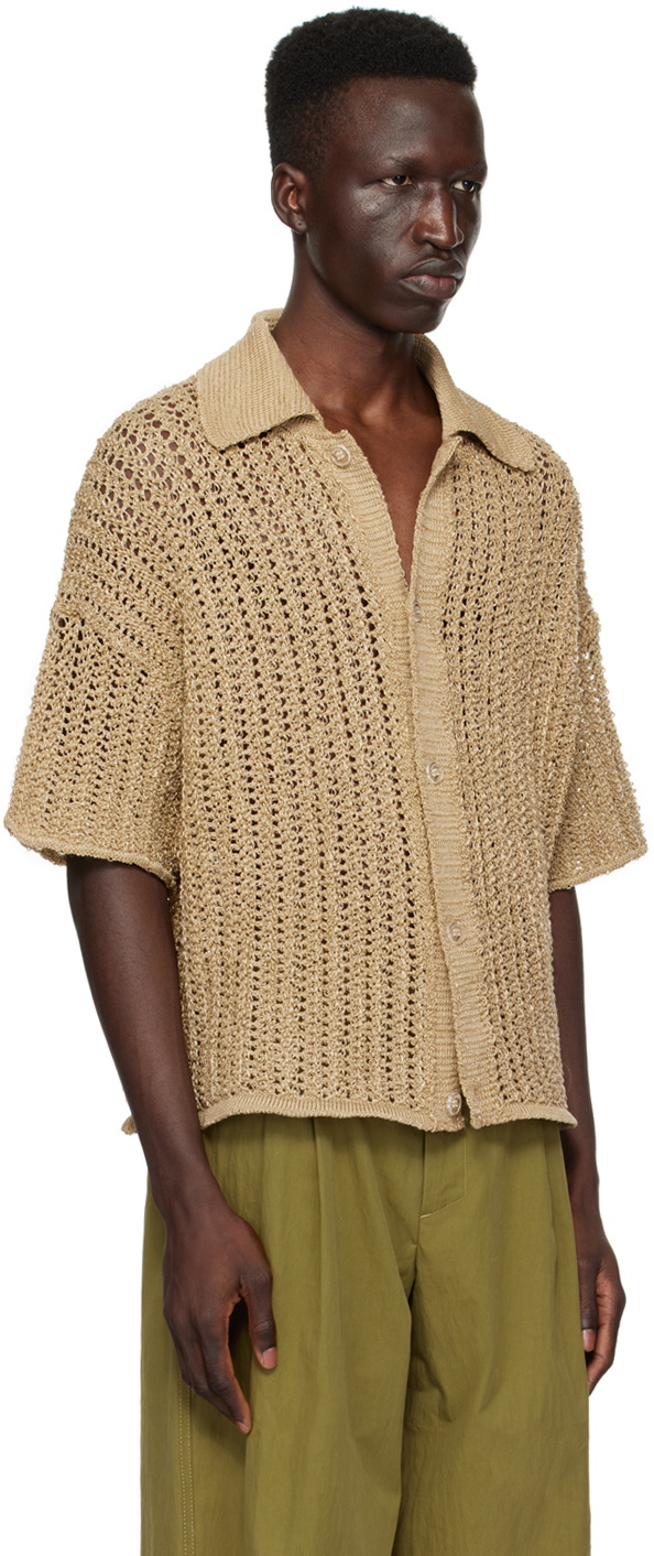 Bonsai Beige Buttoned Shirt