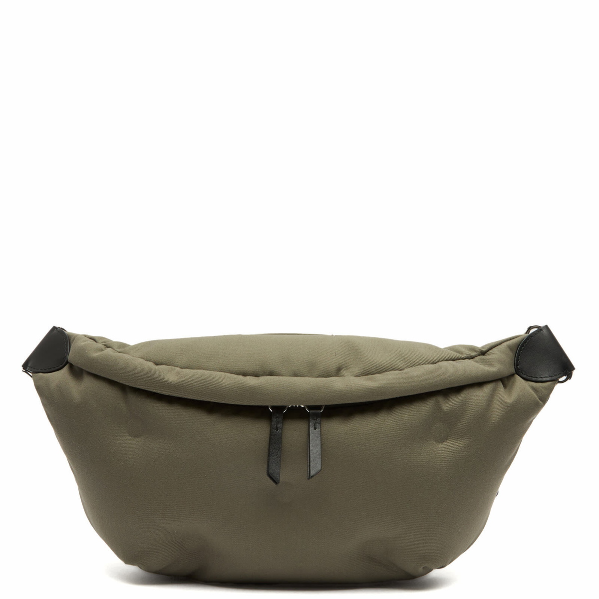 Maison Margiela Women's Glam Slam Belt Bag in Khaki/Black 