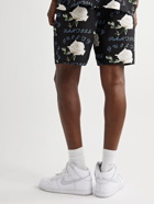 WACKO MARIA - Printed Woven Shorts - Black