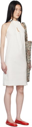 Bless Off-White Twintankdress Midi Dress