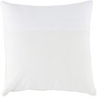 Dusen Dusen Black & Off-White Flower Pillow