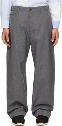 Engineered Garments Gray Officer Trousers