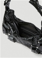 Innerraum - Module 02 Half Moon Shoulder Bag in Black