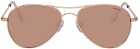 Junya Watanabe Rose Gold Randolph Edition Sunglasses