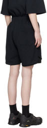 meanswhile Navy Easy Shorts