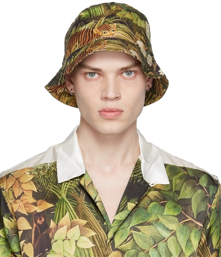 Photo: Endless Joy Multicolor 'In The Forest' Bucket Hat