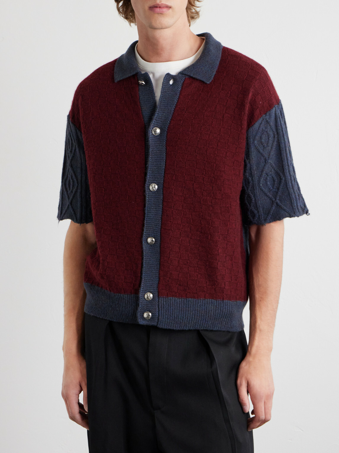 Enfants Riches Déprimés - Che Cashmere Cardigan - Burgundy