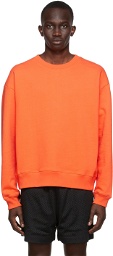 Dries Van Noten Orange Heavy Weight French Terry Sweatshirt