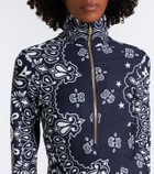 Goldbergh Tokiko paisley ski top