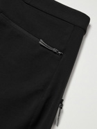 ROA - Straight-Leg Belted Cotton-Blend Shell Trousers - Black