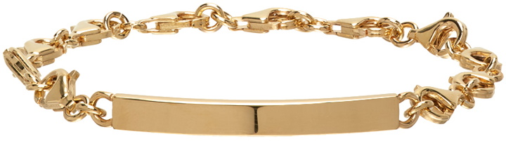 Photo: D'heygere Gold Clasp ID Bracelet