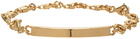 D'heygere Gold Clasp ID Bracelet