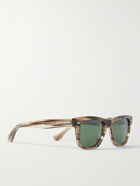 Brunello Cucinelli - Oliver Peoples Square-Frame Acetate Sunglasses