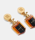 Balmain Perfume PB pendant earrings