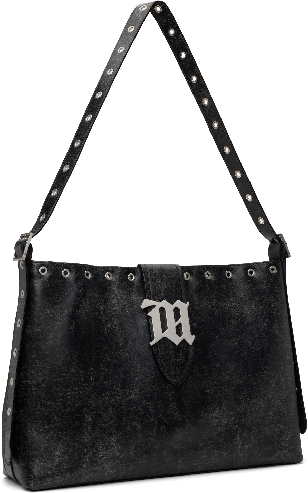 MISBHV Black Hobo Tote