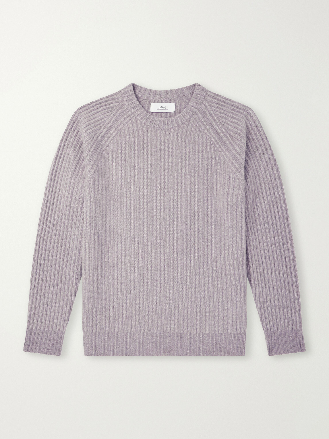 Mr P. - Ribbed Cashmere Sweater - Gray