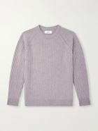 Mr P. - Ribbed Cashmere Sweater - Gray