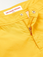 Orlebar Brown - Springer II Slim-Fit Short-Length Swim Shorts - Yellow