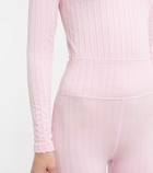 Cordova Base Layer ribbed-knit leggings