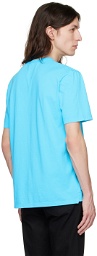 Vince Blue Garment-Dyed T-Shirt