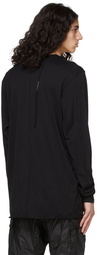 11 by Boris Bidjan Saberi Black LS1B T-Shirt