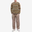 Norse Projects Men's Sigfred Space Dye Knit in Heathland Brown