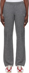 Sporty & Rich Gray 'SRC' Cashmere Trousers