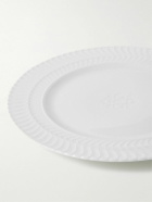 Buccellati - Double Rouche 31cm Porcelain Dinner Plate