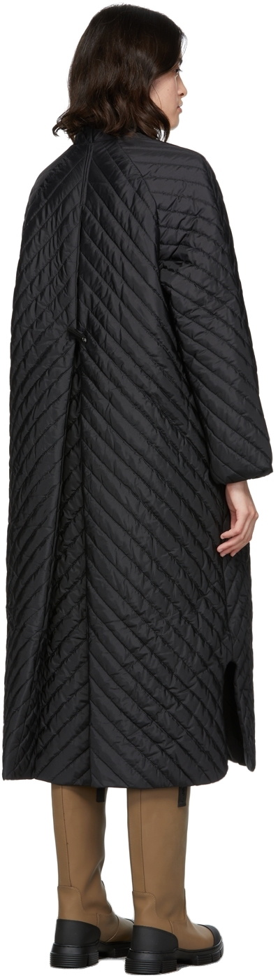 GANNI Quilted Recycled Ripstop Coat GANNI