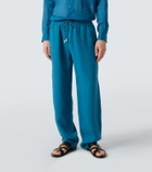 Vilebrequin Linen wide-leg pants