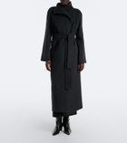 Khaite Romare wool wrap coat