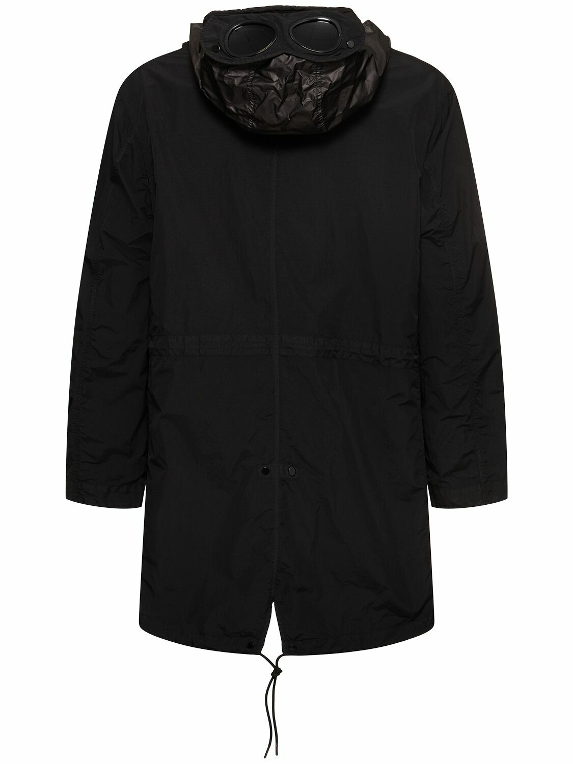 C.P. COMPANY Flatt Nylon Goggle Fishtail Parka C.P. Company